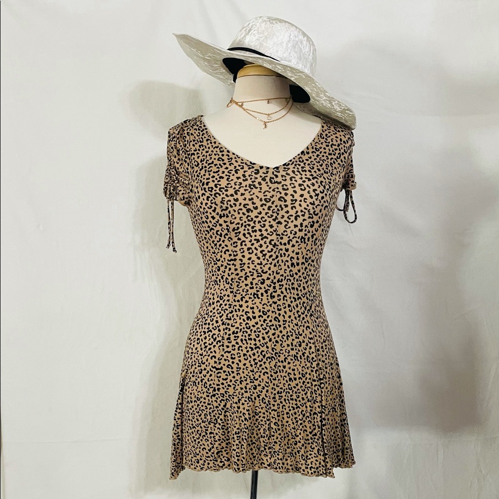 Dalmatian Print/ Animal Print Dress